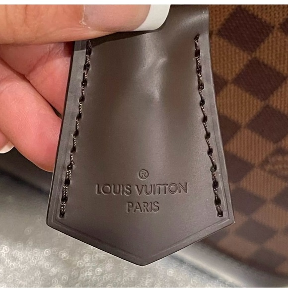 Louis Vuitton Alma Top Handle  Bag Brown Canvas - Picture 9 of 16